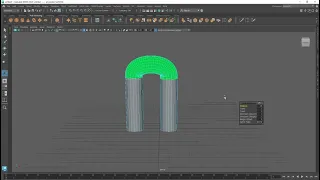 How to use Bridge Tool in Maya for connecting two Objects