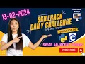 SkillRack Daily challenge Today s Solution in c and python Swap Adjacent Words Digits