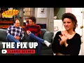 Jerry Elaine Try To Fix Up George The Fix Up Seinfeld