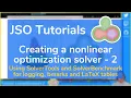 Julia tutorial on creating a nonlinear optimization solver with JuliaSmoothOptimizers - part 2