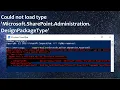Solved Could not load type error when importing Microsoft Online SharePoint PowerShell
