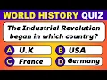 WORLD HISTORY QUIZ Can You Score Test Your Historical Knowledge