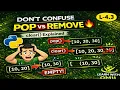 Python List Methods pop vs remove vs clear Explained L-4 3 Learn With Omii