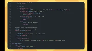 BlackJack Game CS50 Python Final Project