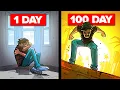I Survived 100 Days of NUCLEAR WAR NOT Minecraft