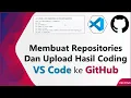 Membuat Repository Github - Upload Project Visual Studio Code Ke Github