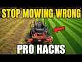 10 Mower Hacks EVERY Landscaper Uses And Never Tell Homeowners