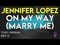 Download Lagu Jennifer Lopez - On My Way (Marry Me) - Karaoke Instrumental