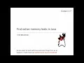 How to find native memory leaks in Java