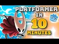 Make A 2D Platformer In 10 MINUTES Godot 4