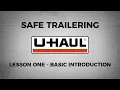 Safe Trailering Lesson 1 Basic Introduction