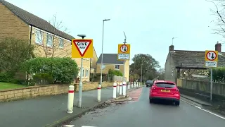 Huddersfield to London Heathrow Drive 🇬🇧 | Countryside Roads, Rain & Sunset Arrival | 4K HDR