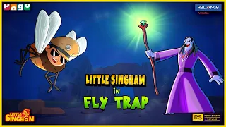 little singham in fly trap shambhala ki jadui galti pogo tv kids cartoon