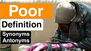 Poor Pronunciation Poor Definition Poor Synonyms Poor Antonyms