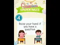 classroom rules for kids