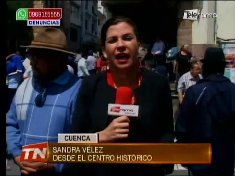 Transportistas del Azuay marchan en contra de proyecto de ordenanza
