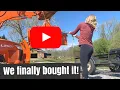 We finally bought it Best Tractor attachment best garden tiller