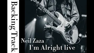 Download Neil Zaza - I'm Alright live(backing tracks) MP3