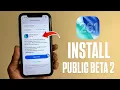 Download Lagu How to install iOS 26.1 Public Beta 2 on any iPhone - How to Update iOS 26.1 Public Beta 2