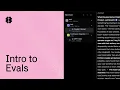 Intro to Evals with Braintrust