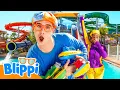 Will It Sink or Float Blippi Meekah s Waterpark Vehicle Challenge