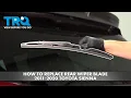 How to Replace Rear Wiper Blade 2011-2020 Toyota Sienna