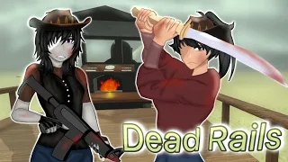 لعبت ماب Dead Rails مع HTK ضحك وصراخ 