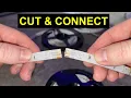 How To CUT EXTEND and CONNECT LED Strips