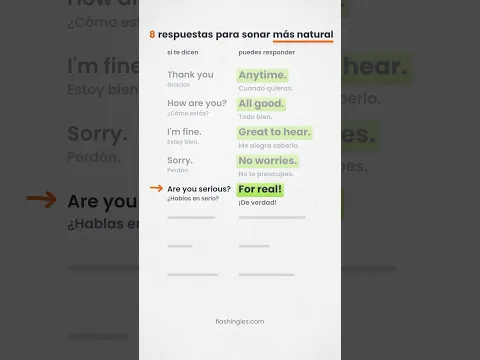 8 Respuestas para SONAR NATURAL en INGLÉS 🚀