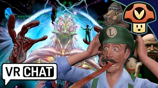 Vinny & Friends - VRChat: Haunted World Exploration