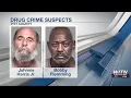 Two facing multiple drug charges after raid in Pitt County