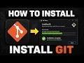How To Install Git - How To Install Git On Windows 11 Mac OS Git Install Full Guide