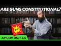 The SECOND Amendment The Right to BEAR ARMS AP Gov Review Unit 3 Topic 5 3 5