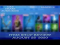 Fortnite Item Shop August 25 2020