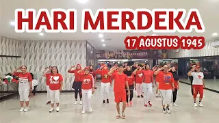 hari merdeka 17 agustus 1945 senam kreasi choreo zin hendrik