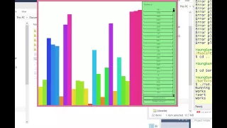 Insert bubble sort visualizer Pascal