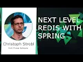 Christoph Strobl Next Level Redis With Spring Java2Days 2016
