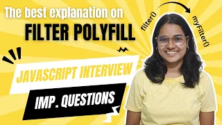 Filter Polyfill in Javascript Javascript Interview Questions Frontend Interview Prep Series