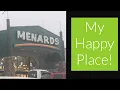 Menards Trip Garden odds and ends