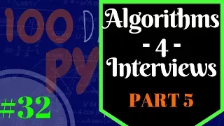 Python Array Algorithms for Job Interviews