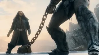 اقوى مشاهد فيلم الهوبيت ثورين ضد آزوغ معركة الجيوش الخمسة The Hobbit  اقوى مشاهد فيلم الهوبيت ثورين ضد آزوغ معركة الجيوش الخمسة The Hobbit