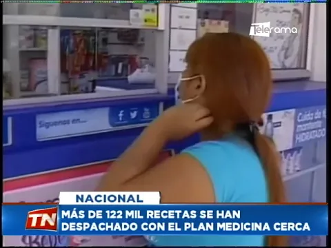 Más de 122 mil recetas se han despachado con el plan Medicina Cerca