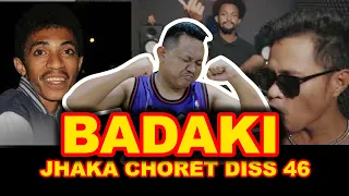 jhaka coret badaki diss rhosy snap jhaka menggeluarkan jurus andalan