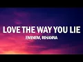 Download Lagu Eminem - Love The Way You Lie (Lyrics) ft. Rihanna