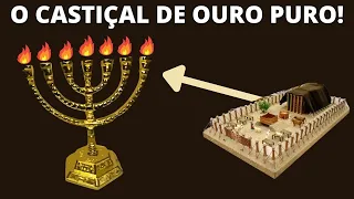 Êxodo 25 - Menorah, Castiçal, Candelabro, Candeeiro