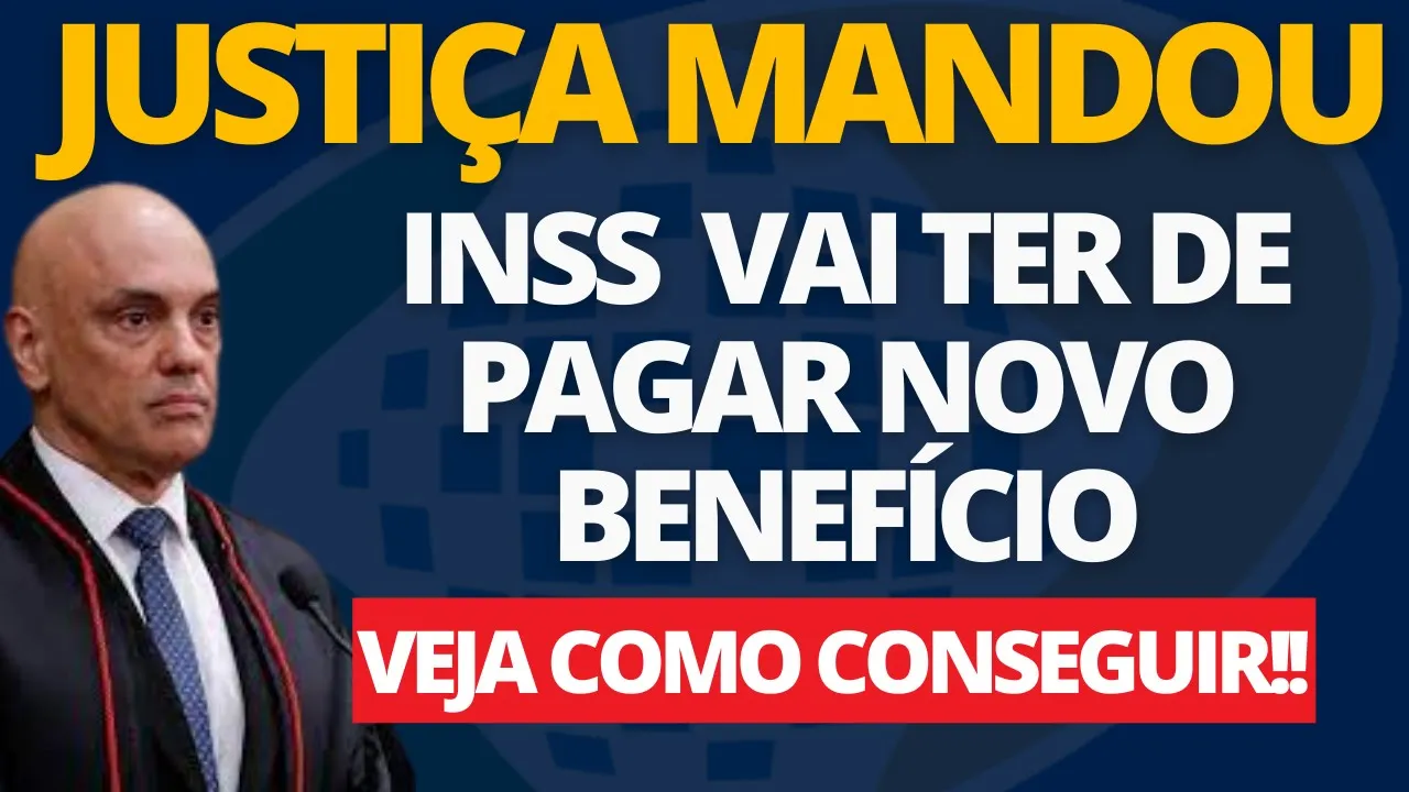 SAIU LISTA DE NOVOS BENEFÍCIOS DO INSS QUE A JUSTIÇA MANDOU PAGAR! FAÇA ISSO PARA CONSEGUIR O SEU