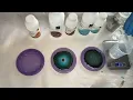 Comparing Low Medium and High Viscosity of Epoxy Resins Craft Coasters Tutorial