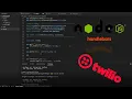 NodeJS Twilio SMS message sender