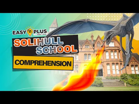 Download MP3 Solihull School English | Written Comprehension PART 1/2 | Easy 11 Plus LIVE 126