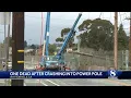 Deadly crash in Watsonville closes streets causes power outages